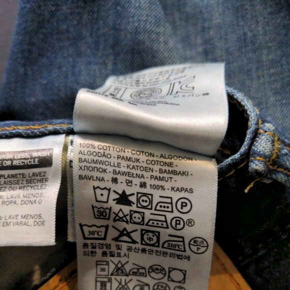 Levi's 569 Loose Straight Fit Men's Blue Jeans 30x32 - Picture 9 of 9